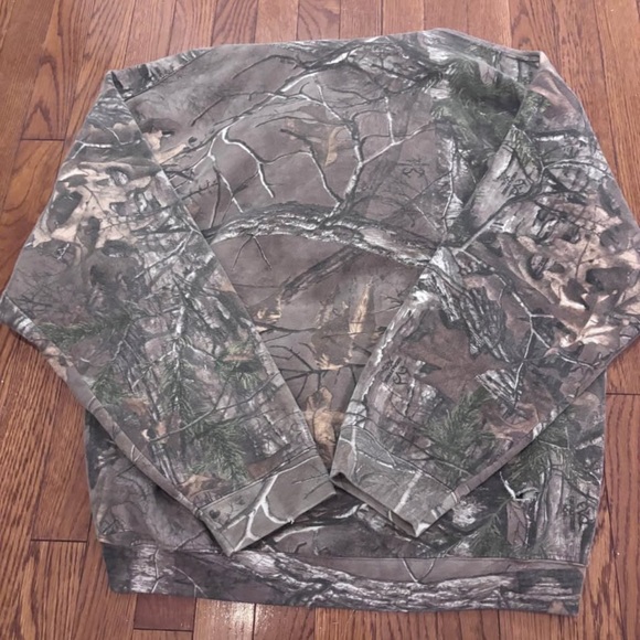 Realtree Brown Camouflage Hoodie - Picture 2 of 3